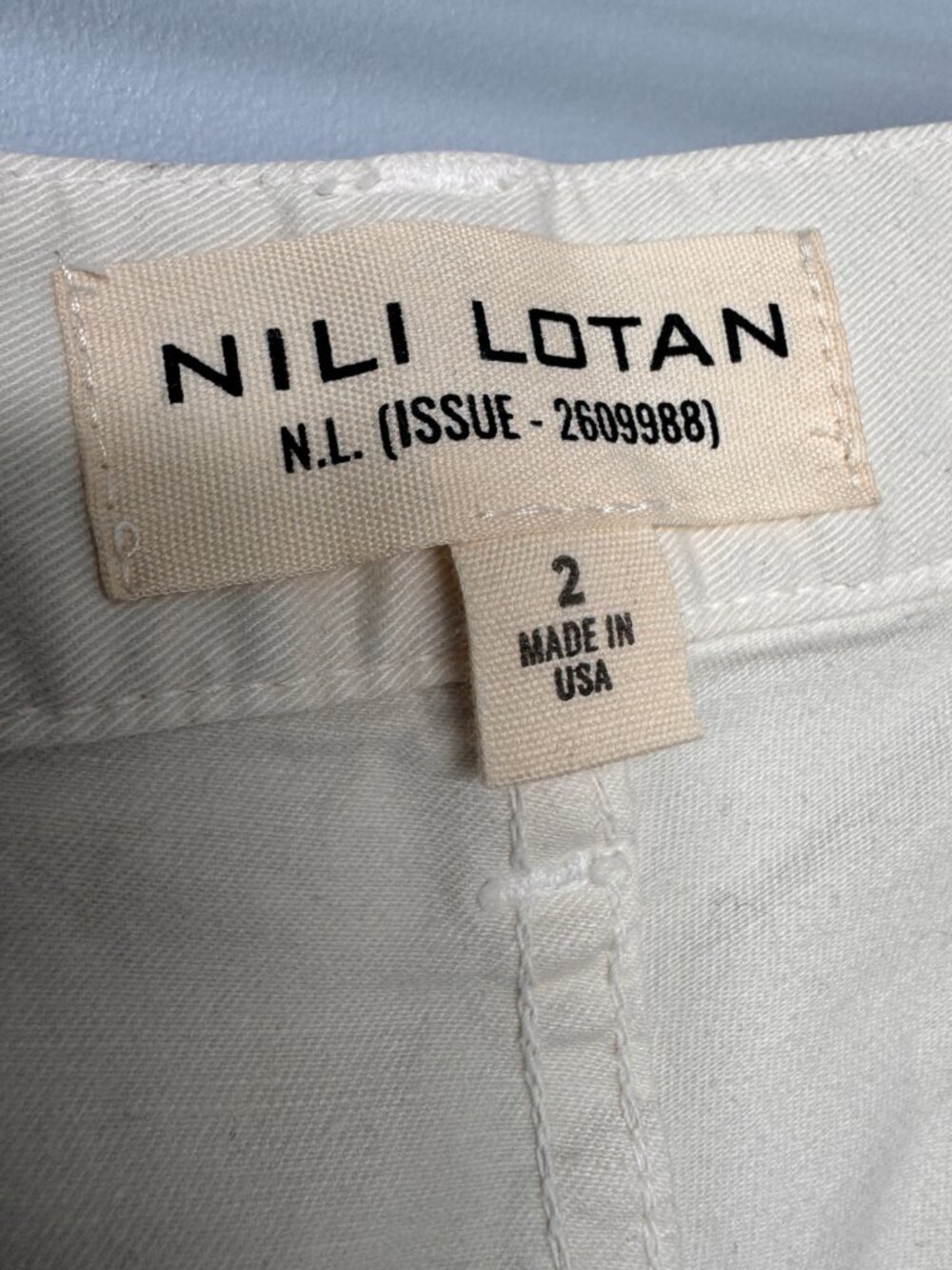 Nili Lotan Shon bow leg pant - Picture 4 of 6